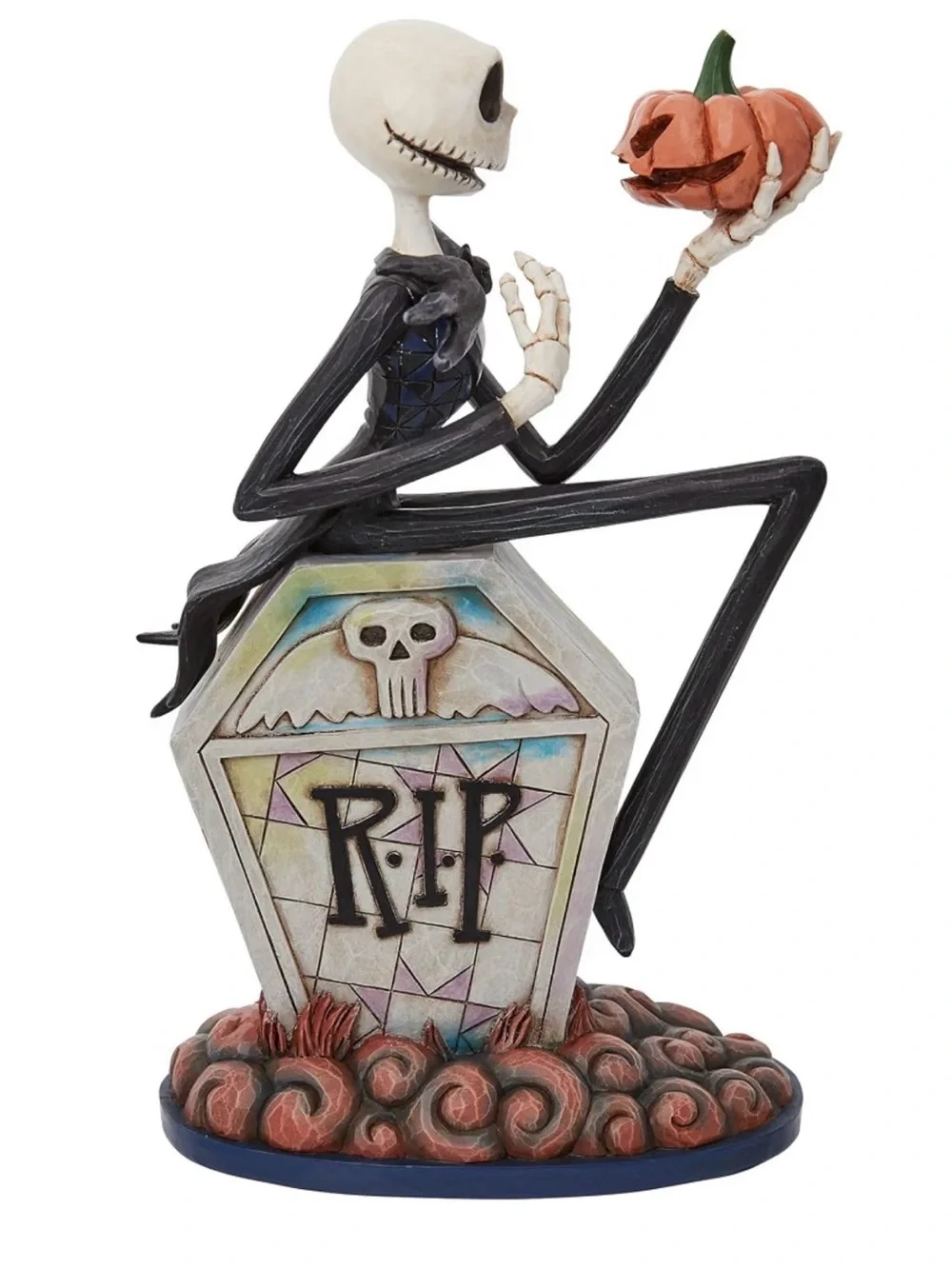 NEW Jim Shore Disney Traditions Nightmare Before Christmas Jack on Gravestone